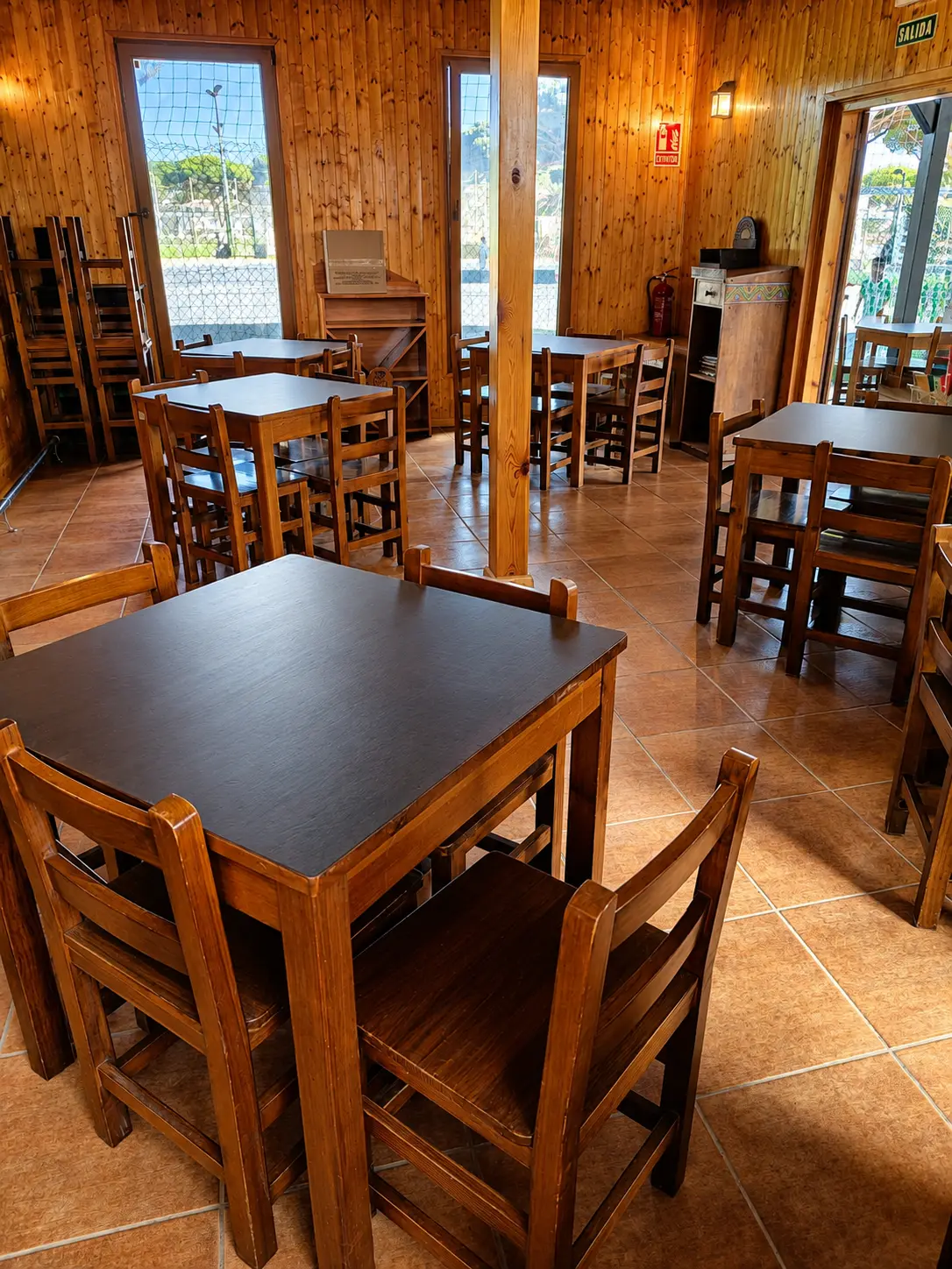 Mesas de interior